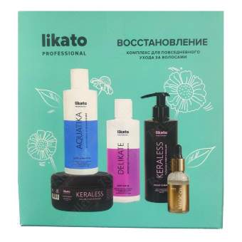 Комплекс для повседневного ухода за волосами «Восстановление»