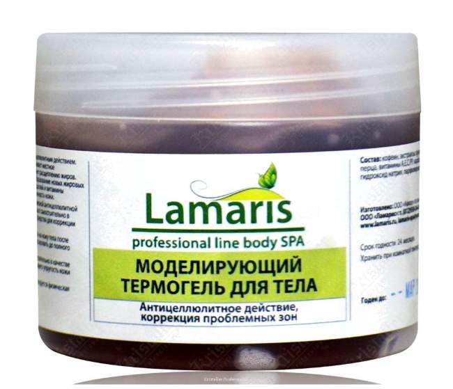 Моделирующий термогель для тела