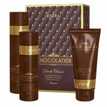 Набор Dark Classic Chocolatier (шампунь, бальзам, гель/душ) Набор Dark Classic Chocolatier (шампунь, бальзам, гель/душ)