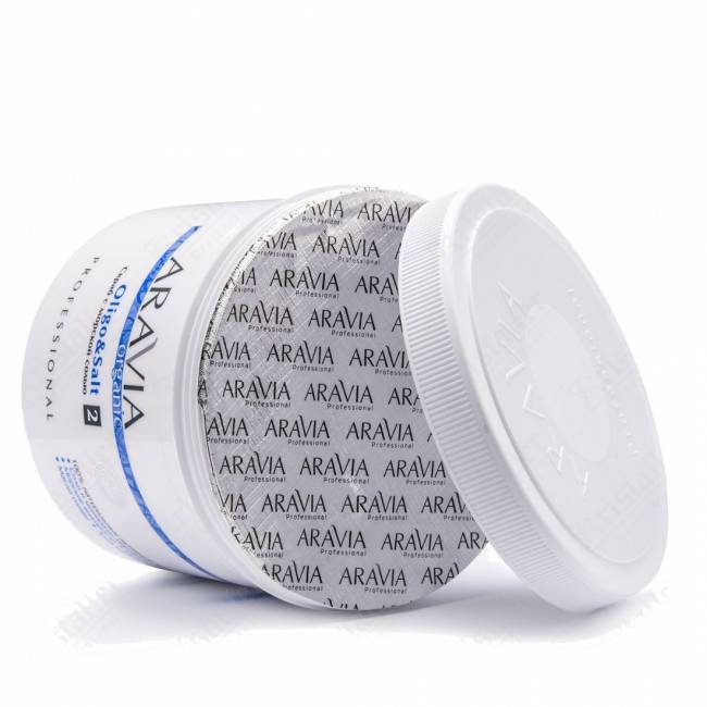 Cкраб с морской солью Aravia Organic Oligo&Salt