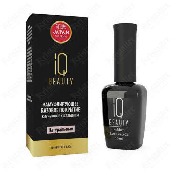 IQ beauty, rubber base coat, natural color, 10ml IQ beauty, rubber base coat, natural color, 10ml