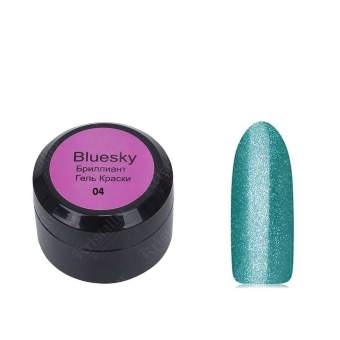 Гель-краска Bluesky # 04BR, 8ml