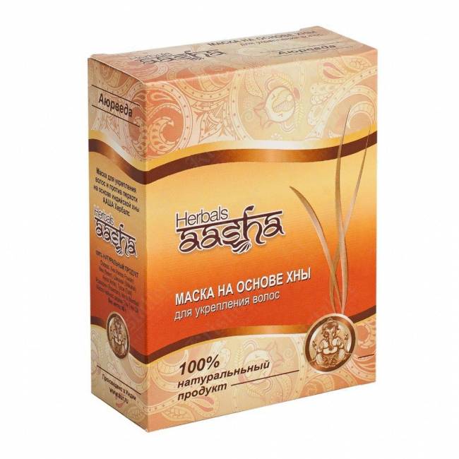 Маска для волос на основе хны, Aasha Herbals