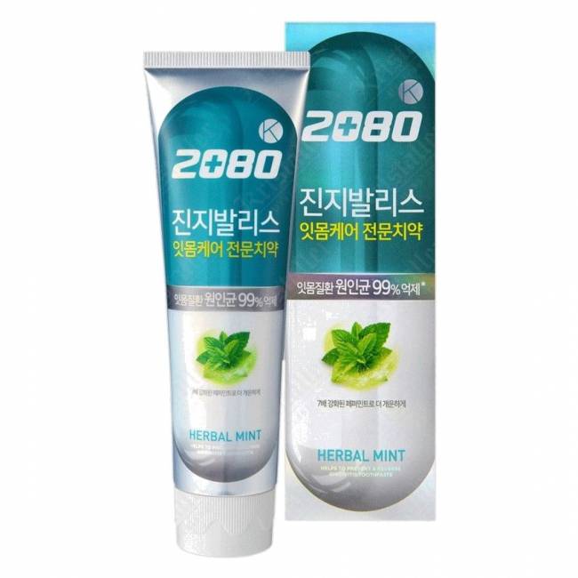 Зубная паста голубая с Гинкго Dental Clinic 2080 K MILD