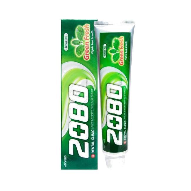 Зубная паста Dental Clinic 2080 Green Fresh Зубная паста Dental Clinic 2080 Green Fresh
