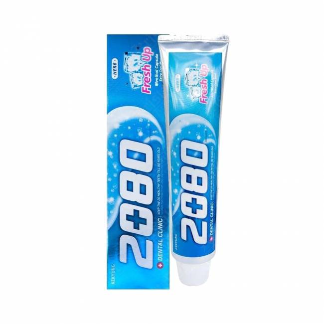 Зубная паста Dental Clinic 2080 Fresh Up освежающая мята Зубная паста Dental Clinic 2080 Fresh Up освежающая мята